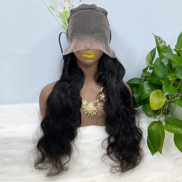 13x4 Transparent Lace Wig Body Wave Natural Color Virgin Human Hair Wigs - Image 6