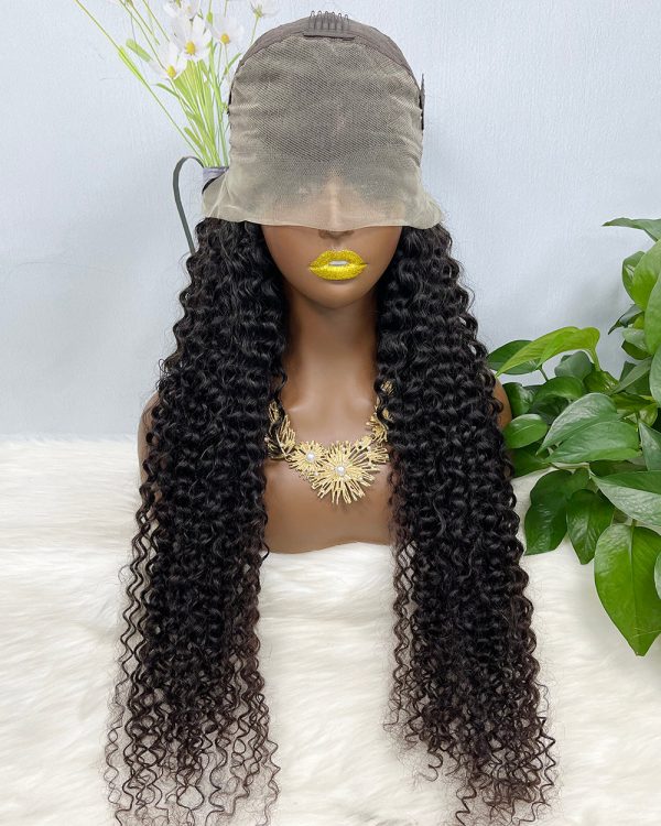 13x4 Transparent Lace Wig Deep Wave Natural Color Virgin Human Hair Wigs - Image 21